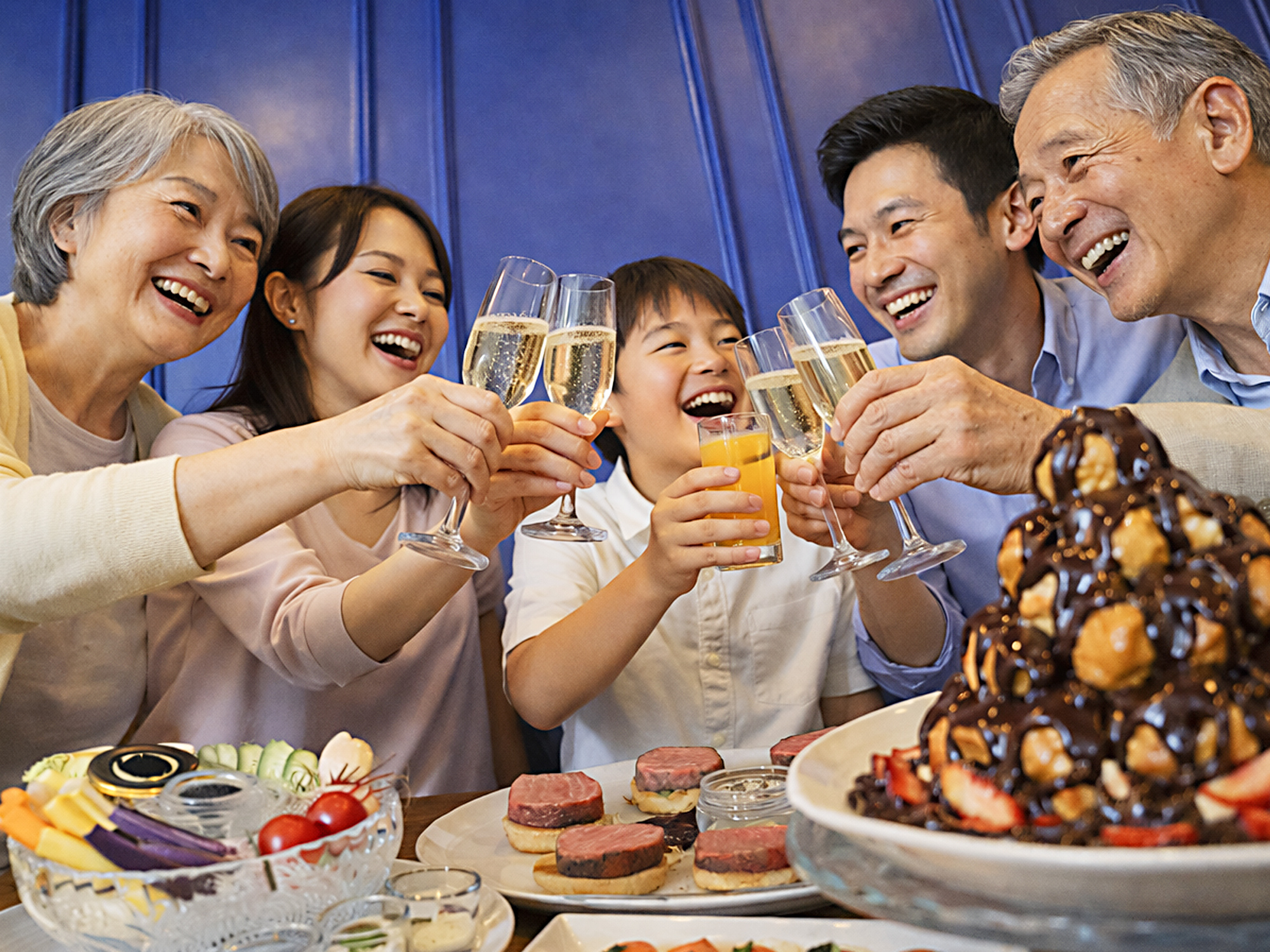 パーティーのご家族