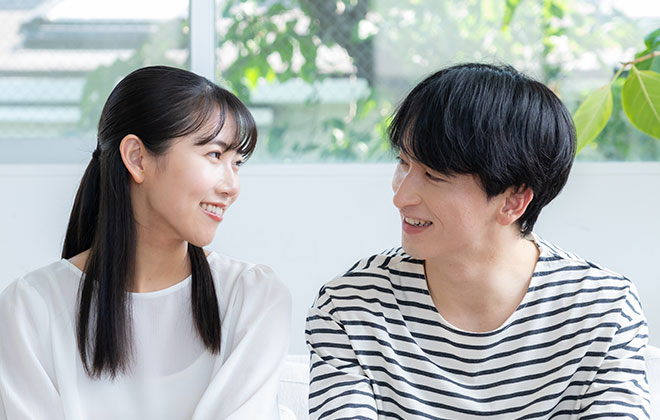 インタビュー風景