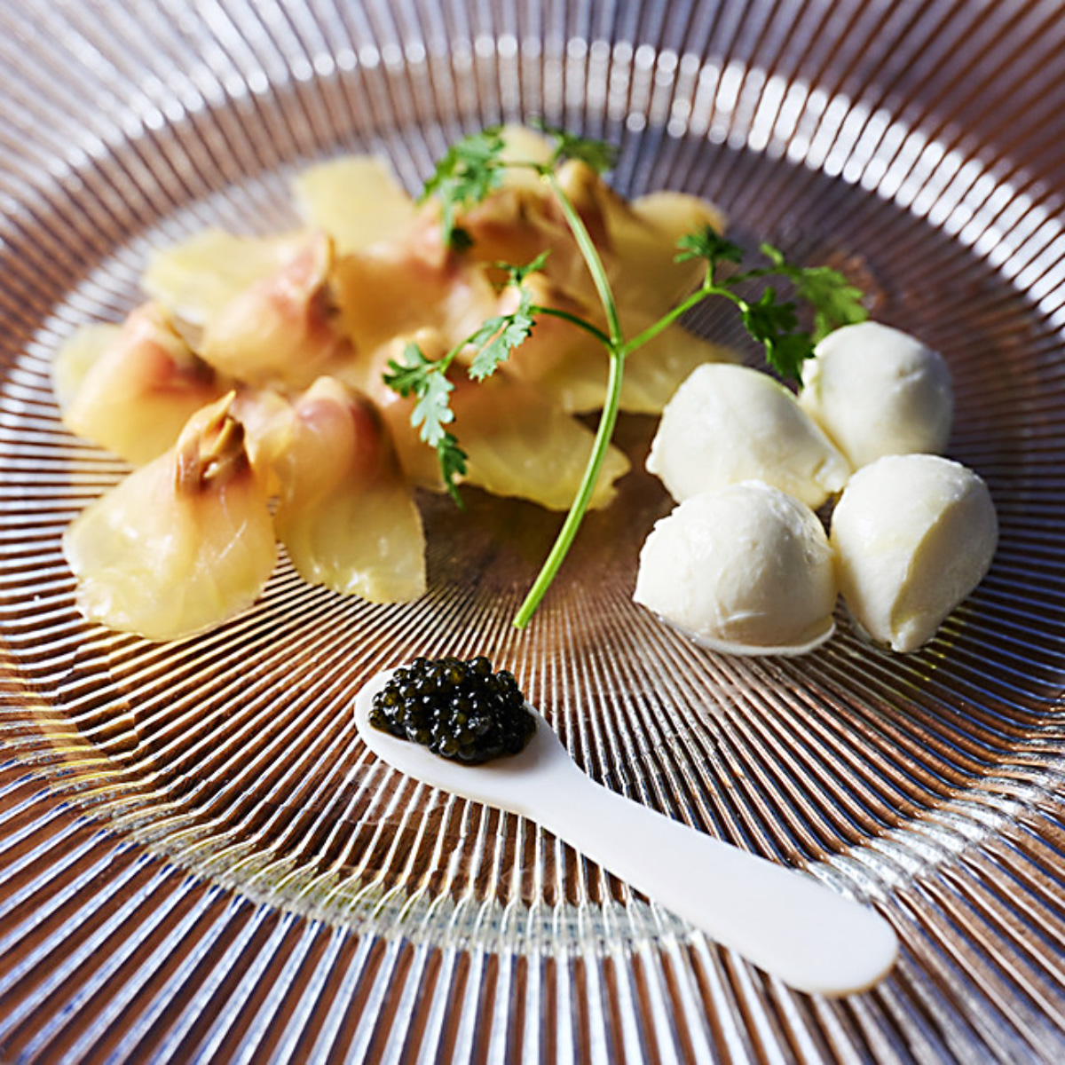 Cheese/Smoked sturgeon