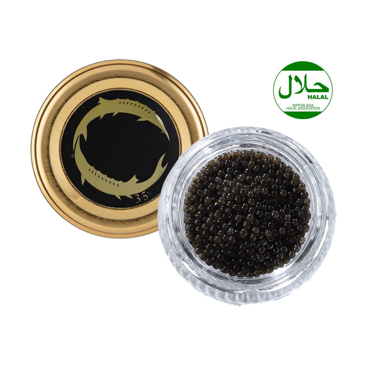 新見フレッシュキャビア15g（塩分3.5%）